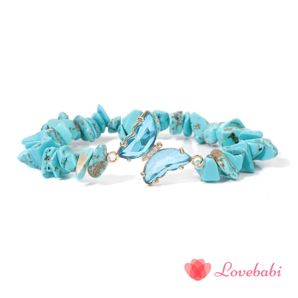 Blue Turquoises Stone Bracelet