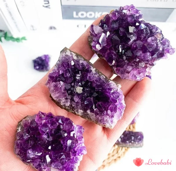 Natural Raw Amethyst Quartz Purple Crystal