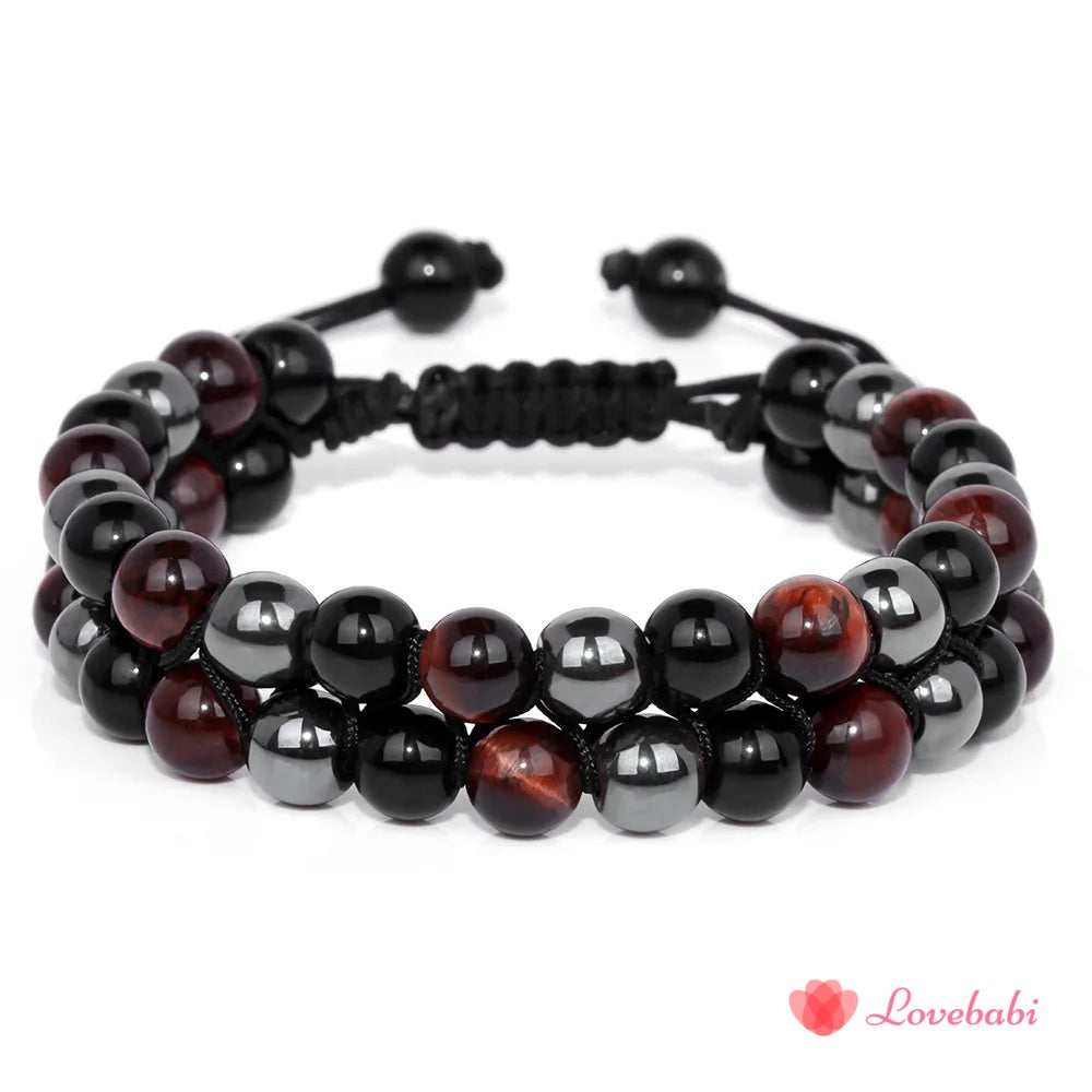 Stone Rope Wrap Bracelet
