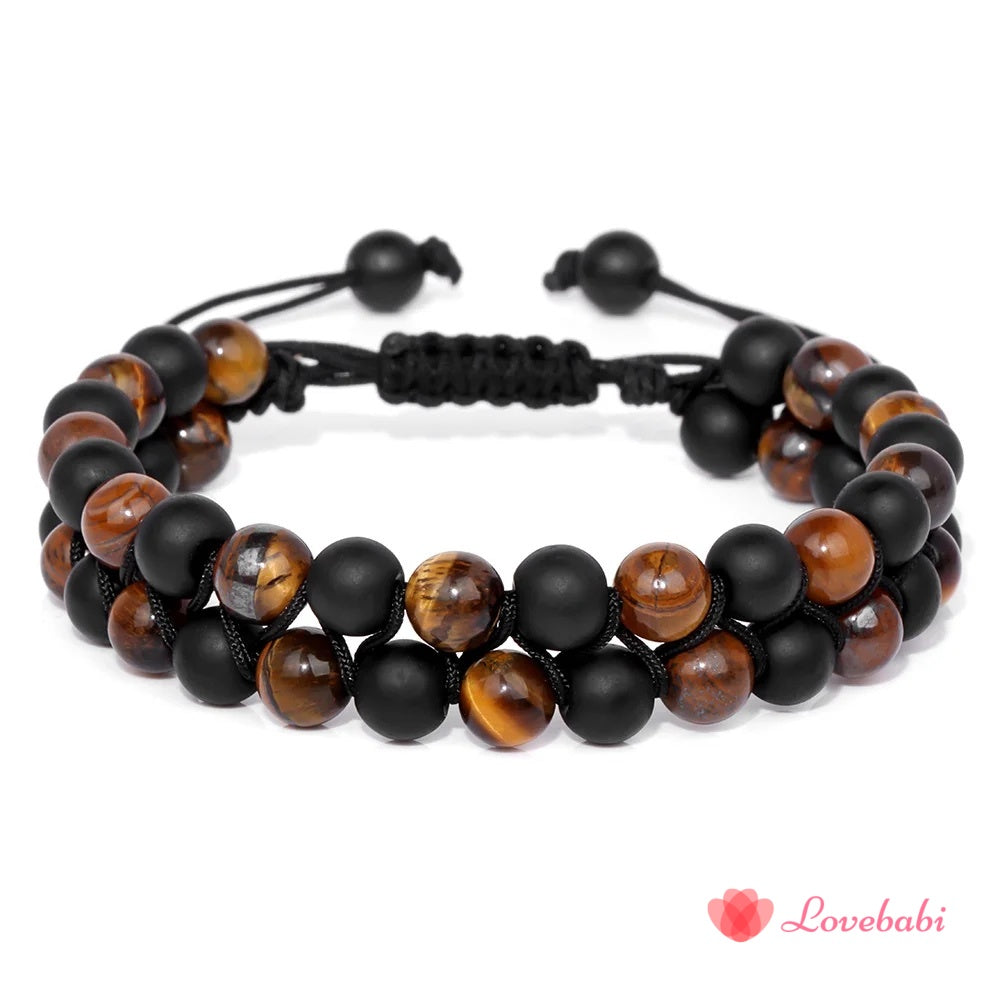 Stone Rope Wrap Bracelet