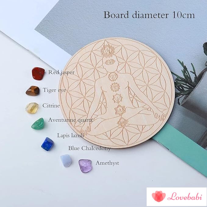 Natural Crystal Chakra Healing Stone