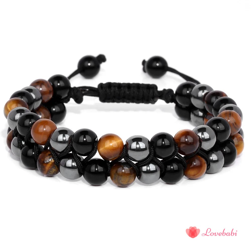 Stone Rope Wrap Bracelet