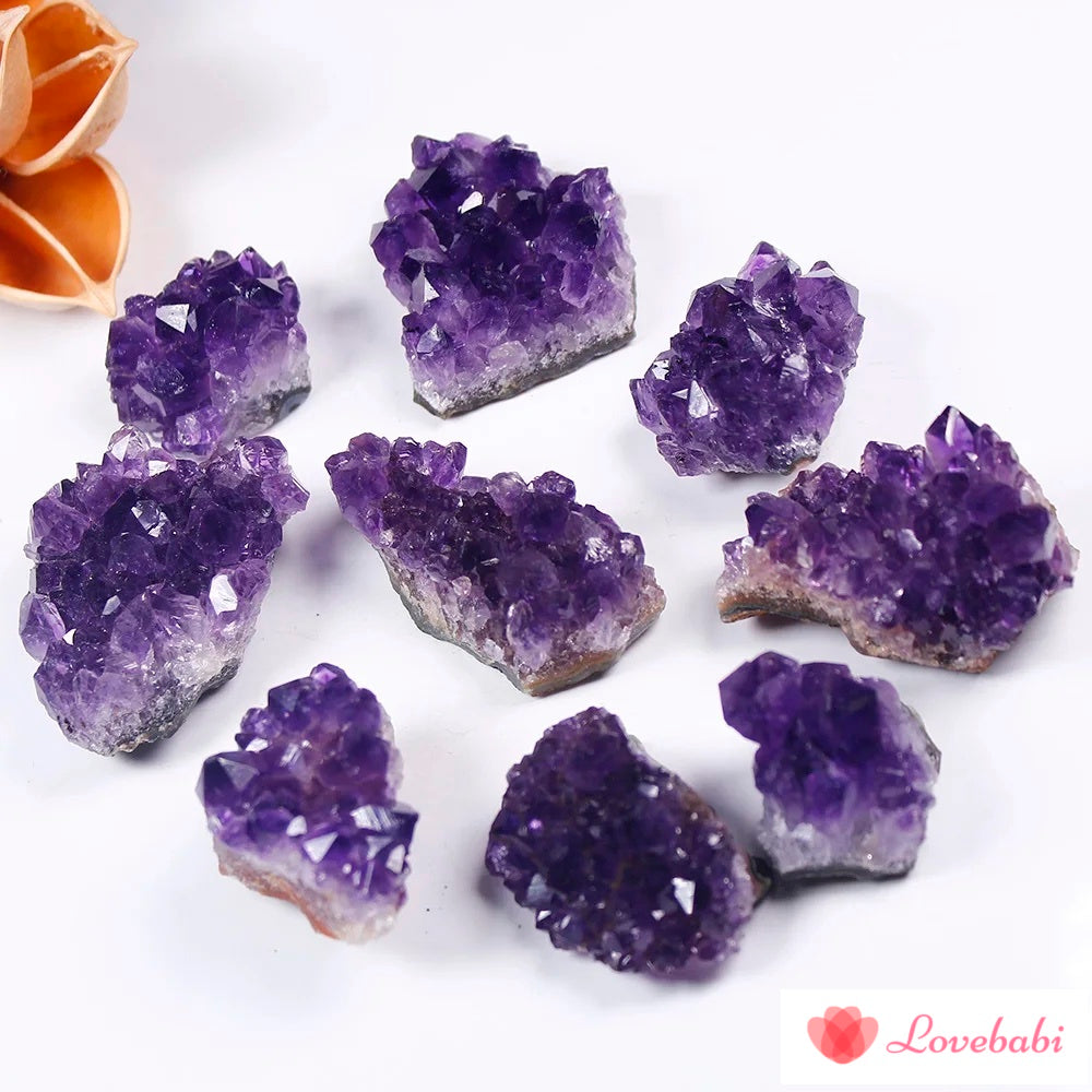 Natural Raw Amethyst Quartz Purple Crystal