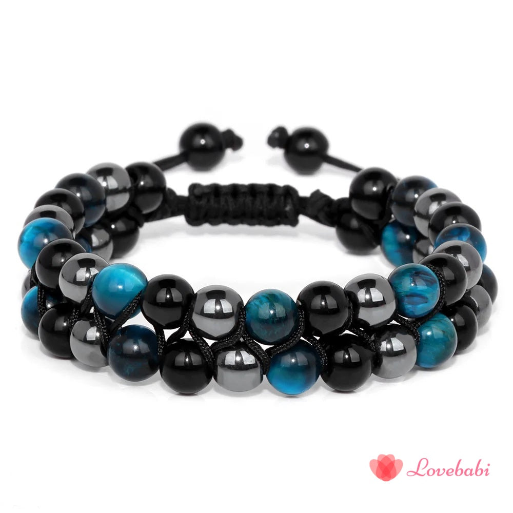 Stone Rope Wrap Bracelet