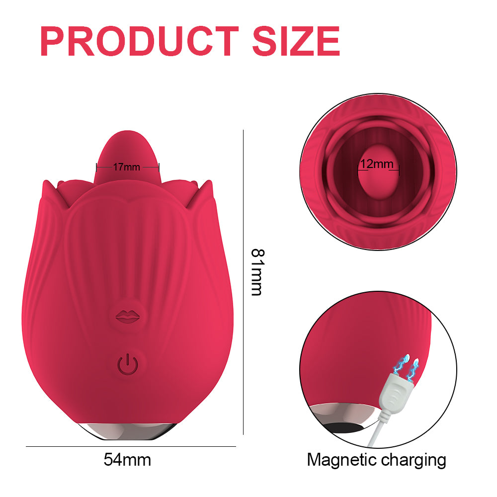 Rose Licking Vibrator
