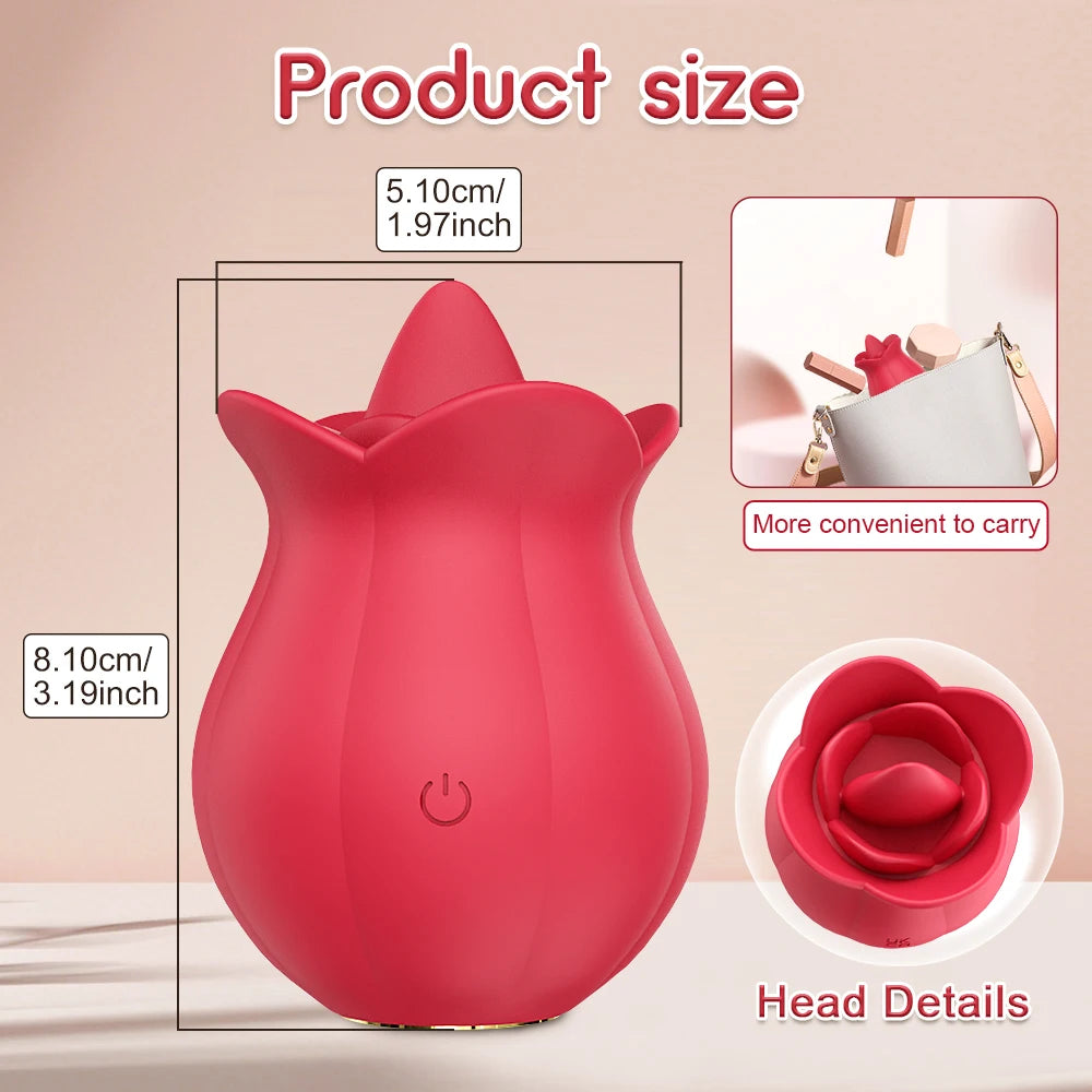 Rose Licking Vibrator