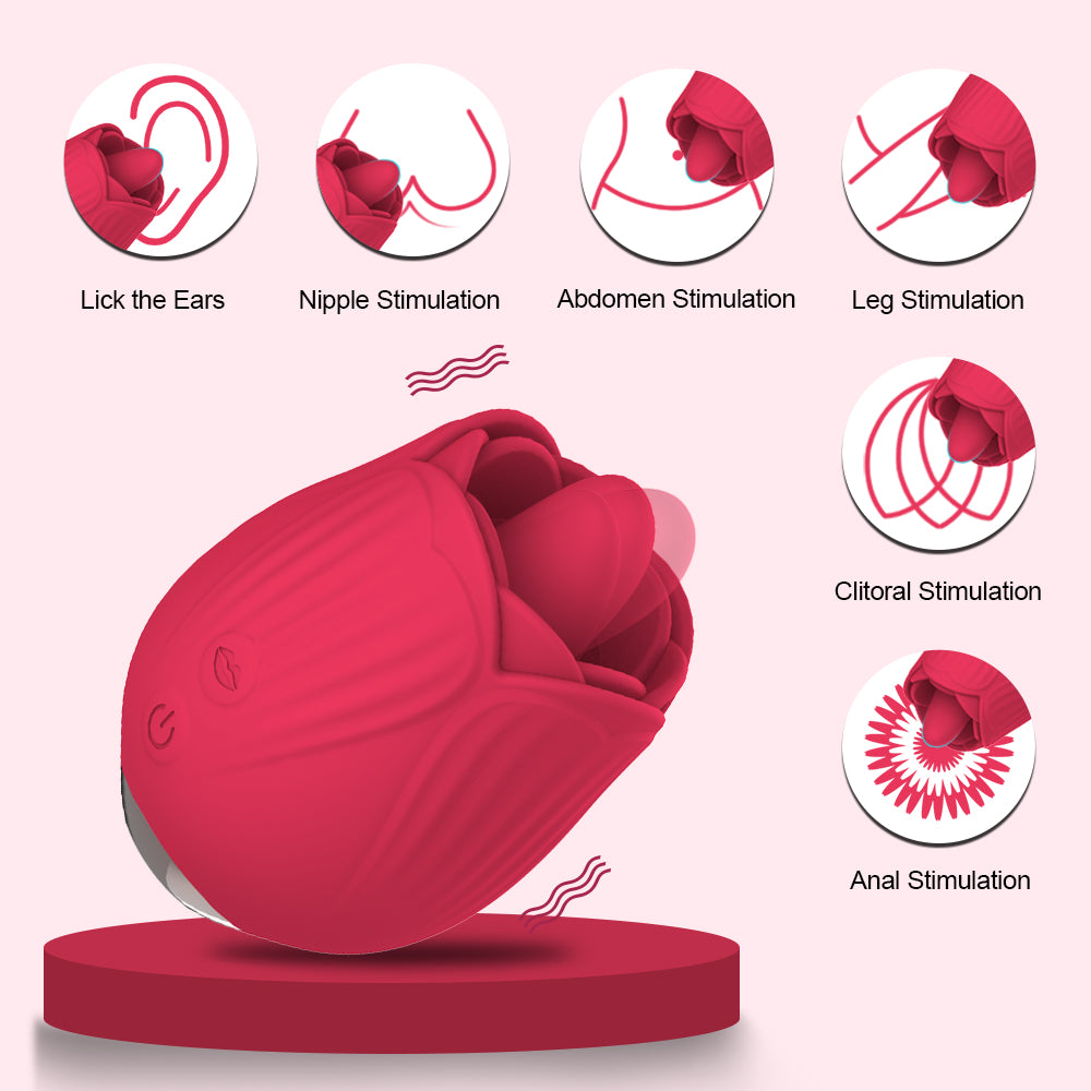 Rose Licking Vibrator