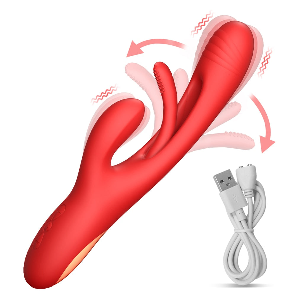 Rabbit Tapping G-Spot Vibrator