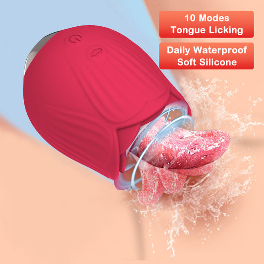 Rose Licking Vibrator