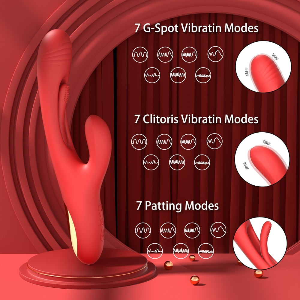 Rabbit Tapping G-Spot Vibrator