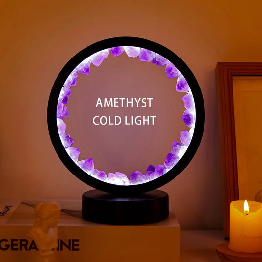 Spiritual Protection Amethyst Lamp