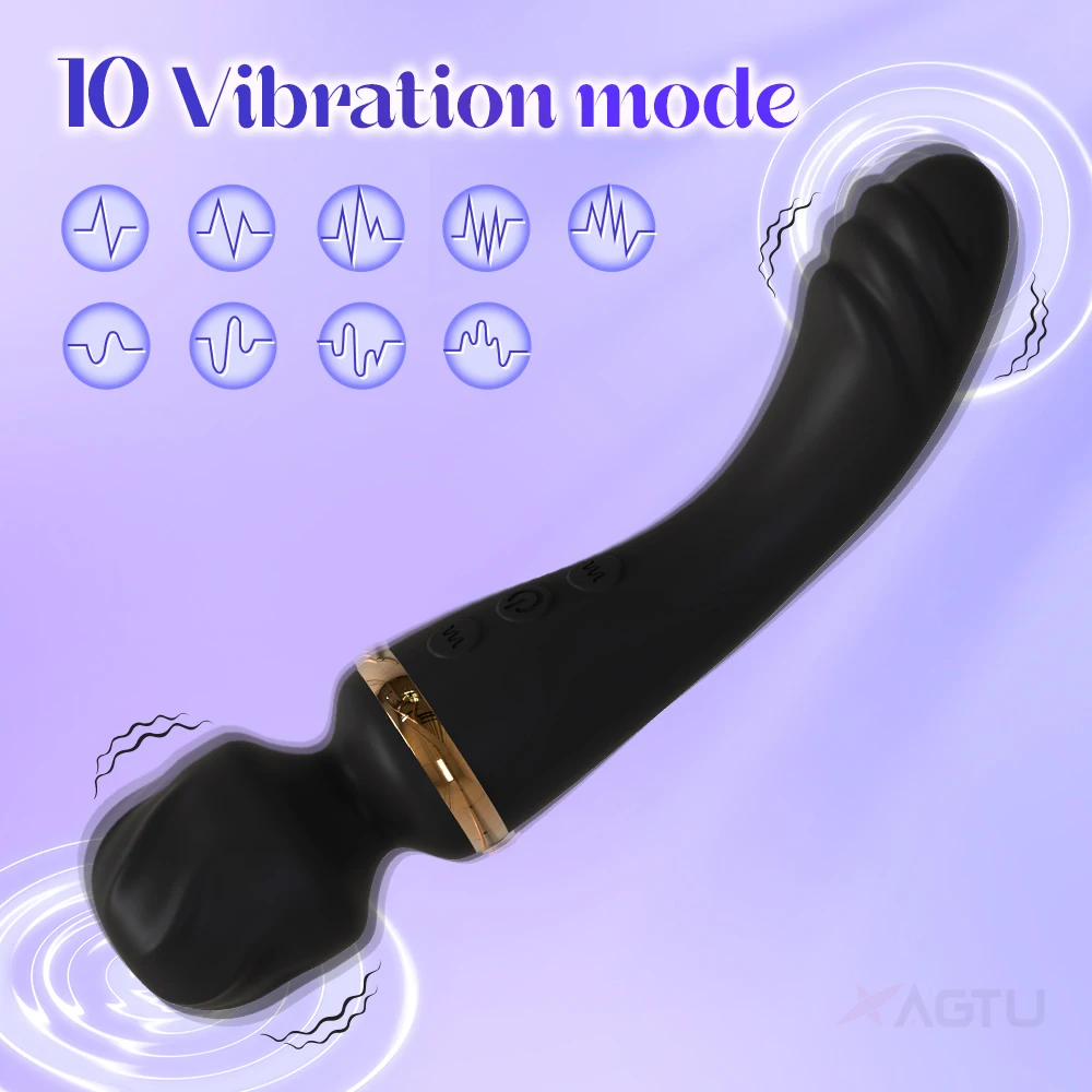 2 in 1 Vibrator AV Wand