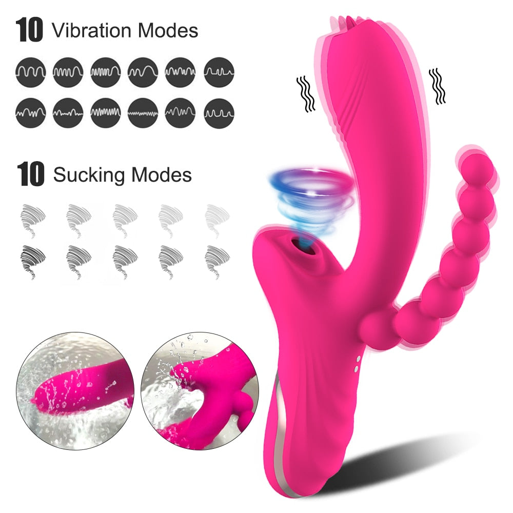 Clit Dildo Vibrator