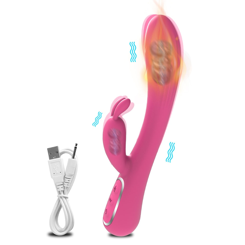 Rabbit Heating Vibrator