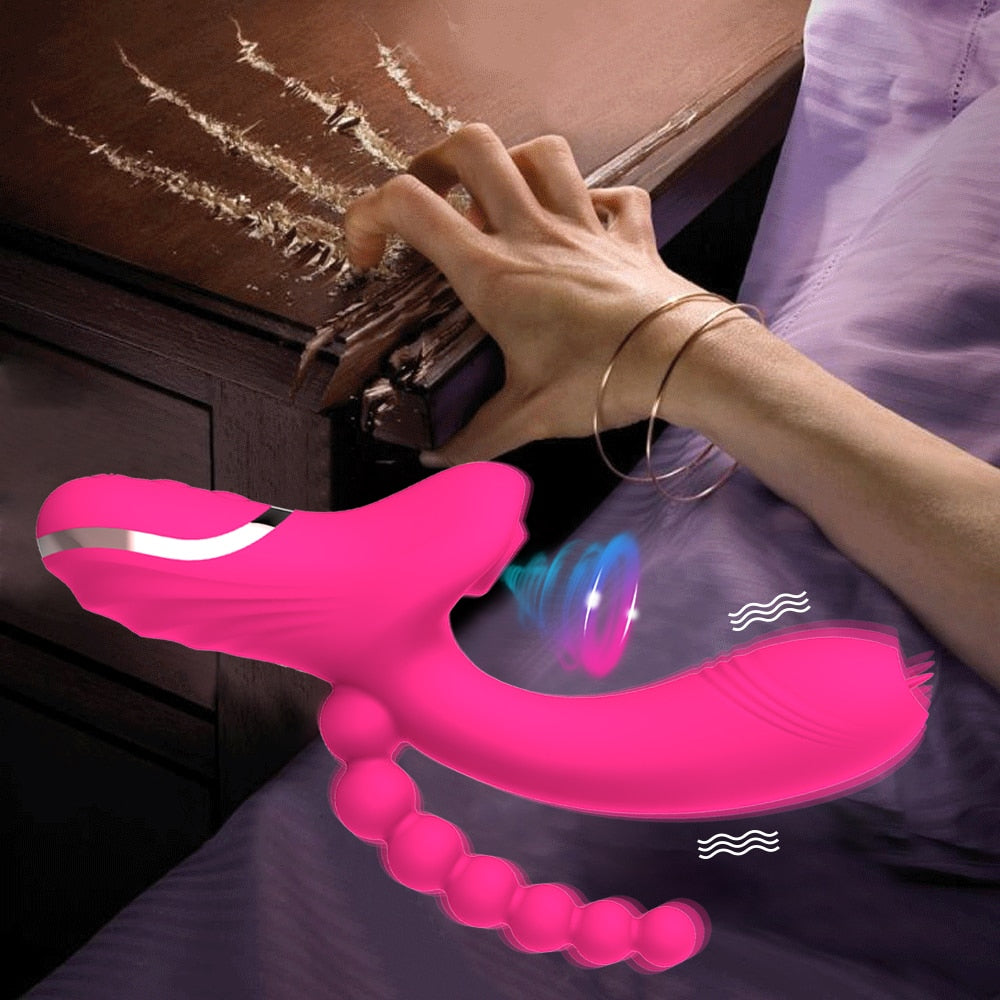 Clit Dildo Vibrator