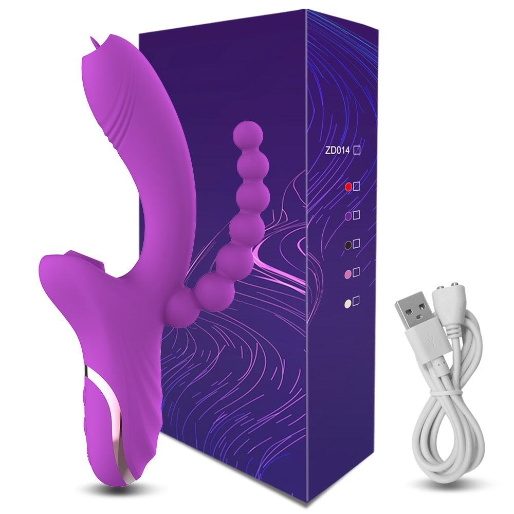 Clit Dildo Vibrator