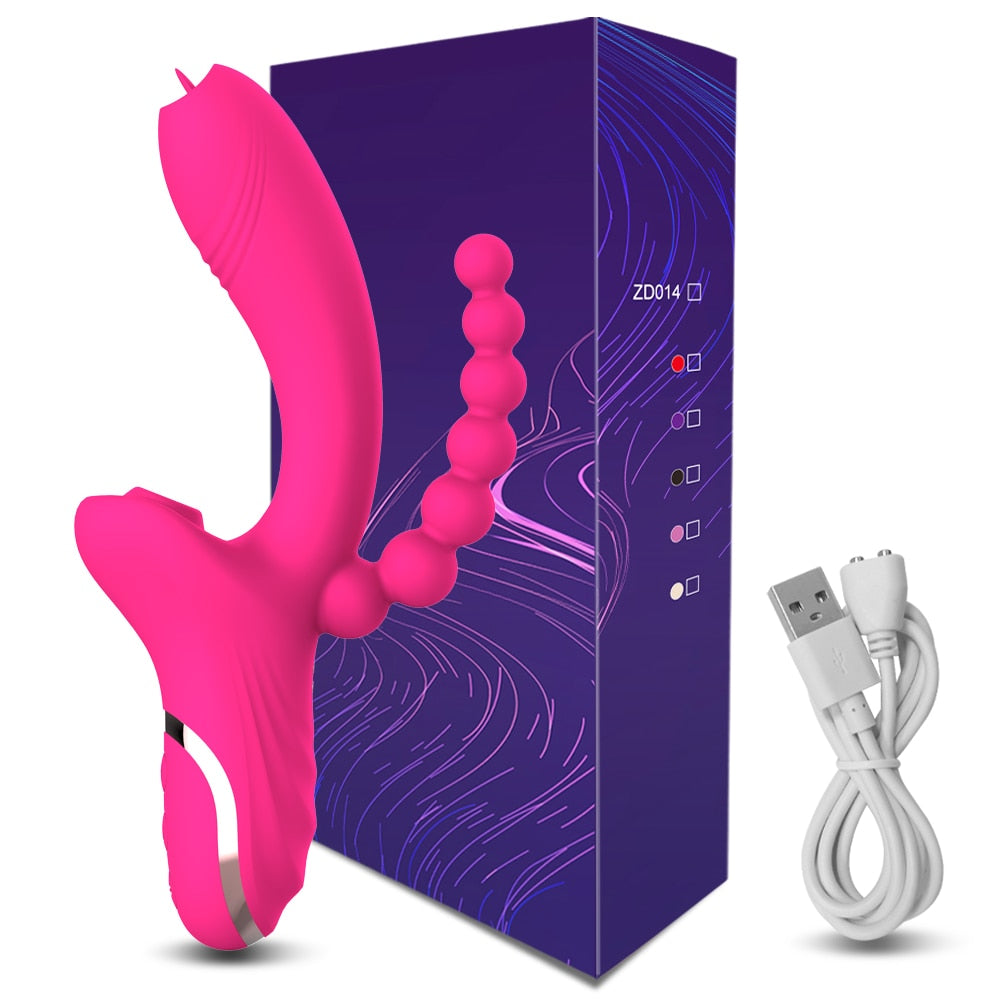 Clit Dildo Vibrator